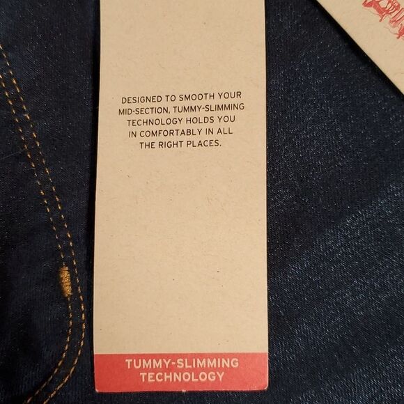 NEW NWT Levi’s 315 Shaping Bootcut Mid Rise Jeans Dark Wash Size 29" x‎ 30" - Picture 14 of 14